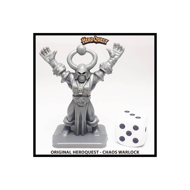 Chaos Warlock ORIGINAL HEROQUEST MILTON BRADLEY