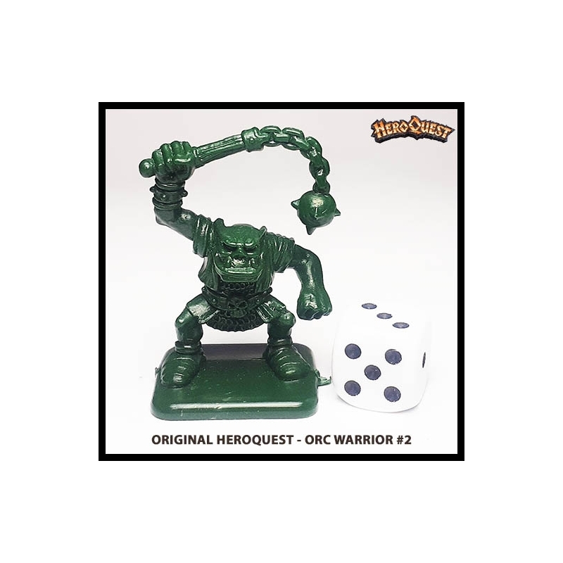 Orc Warrior 2 ORIGINAL HEROQUEST MILTON BRADLEY