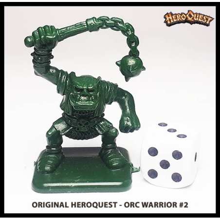 Orc Warrior 2 ORIGINAL HEROQUEST MILTON BRADLEY