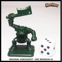 Orc Warrior 3 ORIGINAL HEROQUEST MILTON BRADLEY