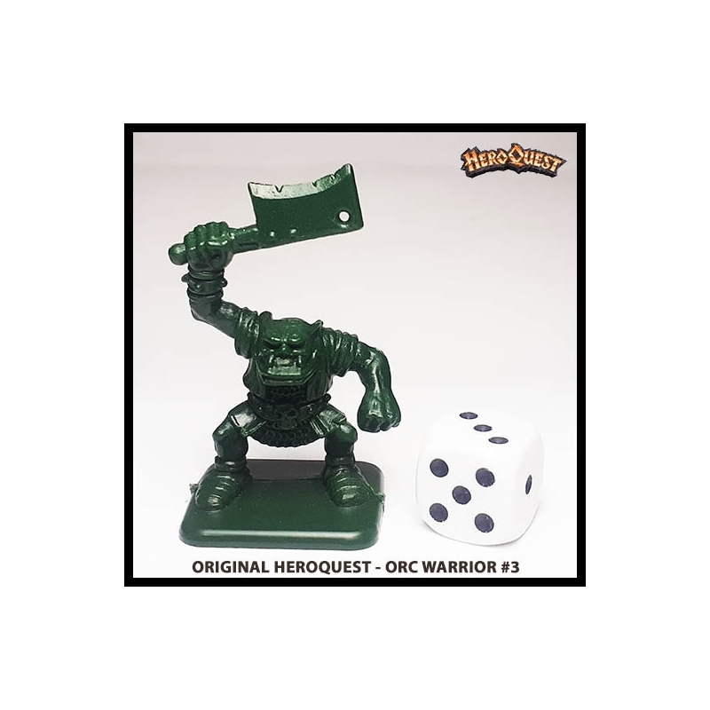 Orc Warrior 3 ORIGINAL HEROQUEST MILTON BRADLEY