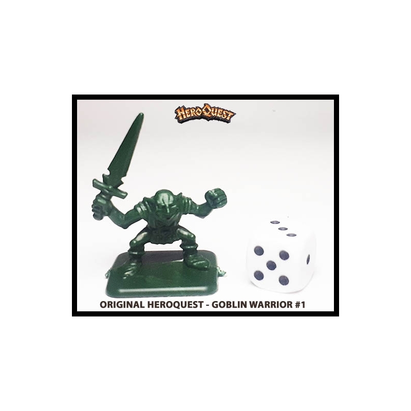 Goblin Warrior 1 ORIGINAL HEROQUEST MILTON BRADLEY
