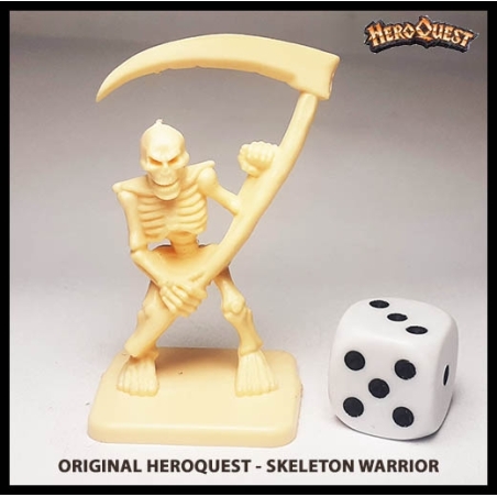 Skeleton Warrior ORIGINAL HEROQUEST MILTON BRADLEY