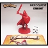 Knight w/Card 28mm RPG Miniature RISE OF THE DREAD MOON HEROQUEST