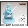 Elven Warrior 2 28mm RPG Miniature RISE OF THE DREAD MOON HEROQUEST