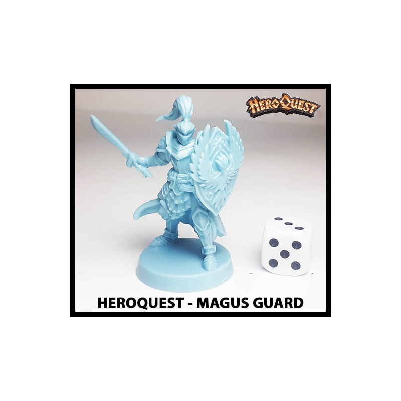 Magus Guard (Elven) 28mm RPG Miniature RISE OF THE DREAD MOON HEROQUEST
