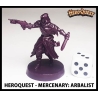 Mercenary Arbalist w/card 28mm RPG Miniature RISE OF THE DREAD MOON HEROQUEST
