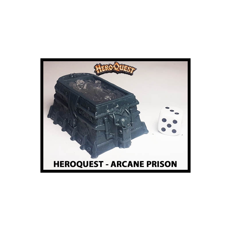 Arcane Prison (Clear top) 28mm RPG miniature Terrain RISE OF THE DREAD MOON HEROQUEST