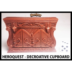 Decorative Cupboard 28mm RPG miniature Terrain RISE OF THE DREAD MOON HEROQUEST