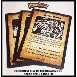 Dread Spell Cards (3) RISE OF THE DREAD MOON HEROQUEST