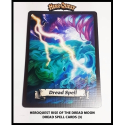 Dread Spell Cards (3) RISE OF THE DREAD MOON HEROQUEST