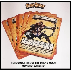Monster - Enemy Cards (7) RISE OF THE DREAD MOON HEROQUEST