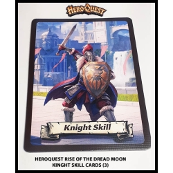 Knight Skill Cards (3) RISE OF THE DREAD MOON HEROQUEST