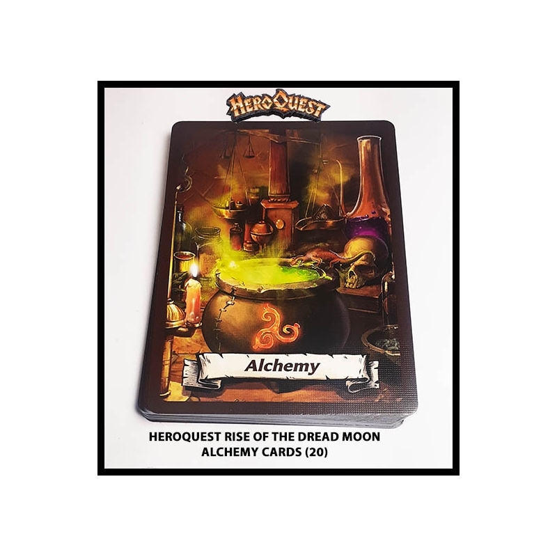 Alchemy Cards (20) RISE OF THE DREAD MOON HEROQUEST