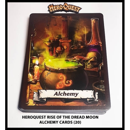 Alchemy Cards (20) RISE OF THE DREAD MOON HEROQUEST