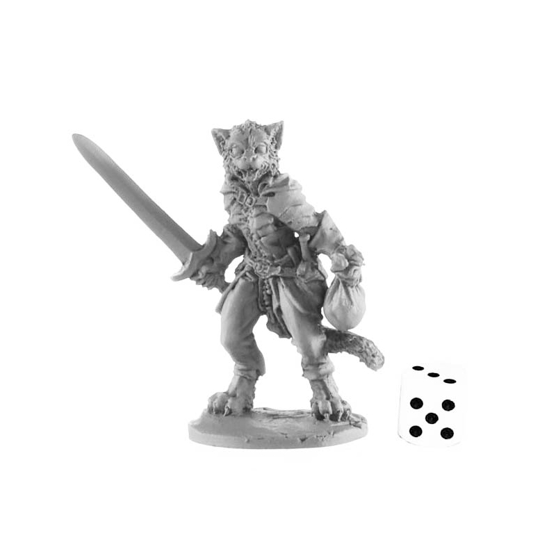 Catfolk Rogue REAPER BONES