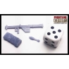 Panzerschreck w/Ammo Rack Pack & Rockets (5) 28mm WWII FRONTLINE GAMES