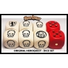 HEROQUEST DICE SET (8) ORIGINAL HEROQUEST MILTON BRADLEY