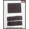 Equipment Bases - Small Gun Bases (for Artillery/AT gun and crew) 28mm WWII FRONTLINE GAMES