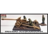 Equipment Bases - Medium Gun Bases (for gun and crew) 28mm WWII FRONTLINE GAMES