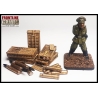 FlaK 36 88mm Gun Ammo set 28mm WWII FRONTLINE GAMES