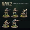 German Infantry Sprue (9) 28mm WWII VICTRIX