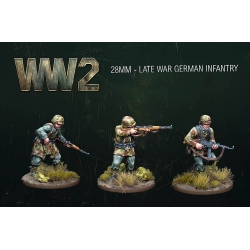 German Infantry Sprue (9) 28mm WWII VICTRIX