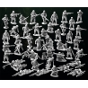 German Infantry Sprue (9) 28mm WWII VICTRIX