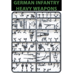 German Heavy Weapons Sprue Sprue (4) 28mm WWII VICTRIX