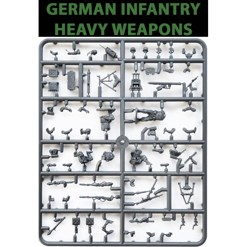 German Heavy Weapons Sprue Sprue (4) 28mm WWII VICTRIX