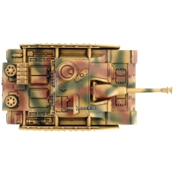 GERMAN StuG III G  w/Shurtzen Tank Destroyer Sprue 15mm WWII BATTLEFRONT FLAMES OF WAR
