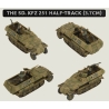 GERMAN 251 (Various types) Sprue 15mm WWII BATTLEFRONT FLAMES OF WAR