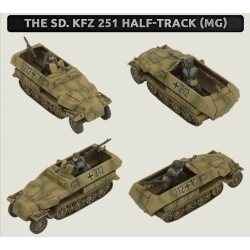 GERMAN 251 (Various types) Sprue 15mm WWII BATTLEFRONT FLAMES OF WAR