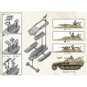 GERMAN 251 (Various types) Sprue 15mm WWII BATTLEFRONT FLAMES OF WAR