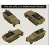GERMAN 251 (Various types) Sprue 15mm WWII BATTLEFRONT FLAMES OF WAR
