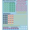 BRITISH/COMMONWEALTH MARKINGS 1 Decals sheet 15mm WWII BATTLEFRONT FLAMES OF WAR