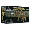 British & Canadian Army infantry (Winter) Boxed set 28mm WWII WARLORD GAMES