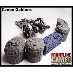 Gabion Defense Set (10) 28mm ECW TYW Pike & Shotte FRONTLINE GAMES