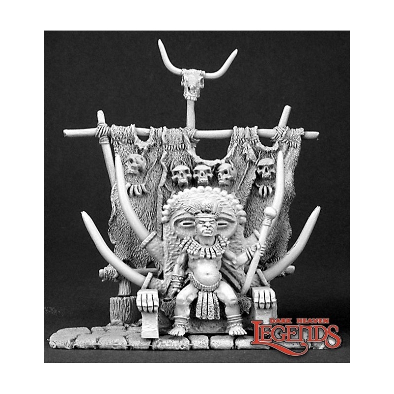 Bongani, King DARK HEAVEN LEGENDS REAPER MINIATURES