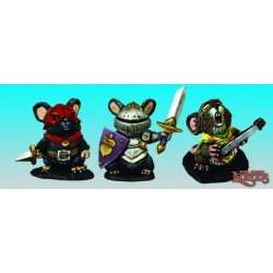 Thanksgiving Mouslings DARK HEAVEN LEGENDS MOUSLING REAPER MINIATURES