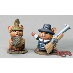 Thanksgiving Mouslings DARK HEAVEN LEGENDS MOUSLING REAPER MINIATURES