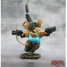 Lara Kraft, Mousling Adventuress DARK HEAVEN LEGENDS MOUSLINGS REAPER MINIATURES