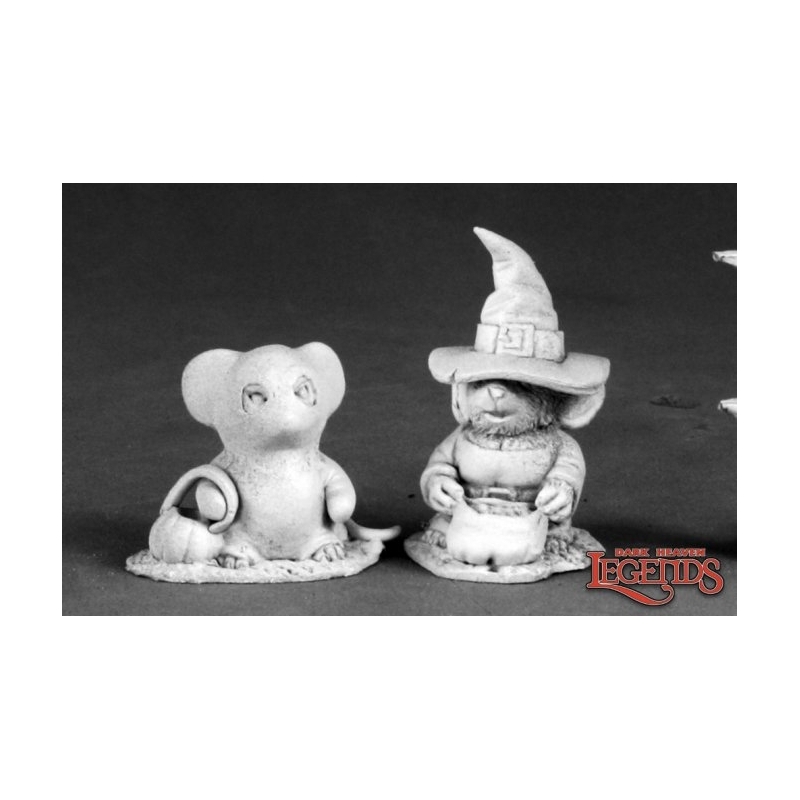 Halloween Mouslings DARK HEAVEN LEGENDS MOUSLING REAPER MINIATURES