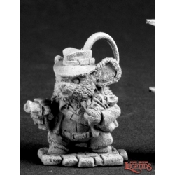 Asiago Jones, Mousling Adventurer DARK HEAVEN LEGENDS REAPER MINIATURES