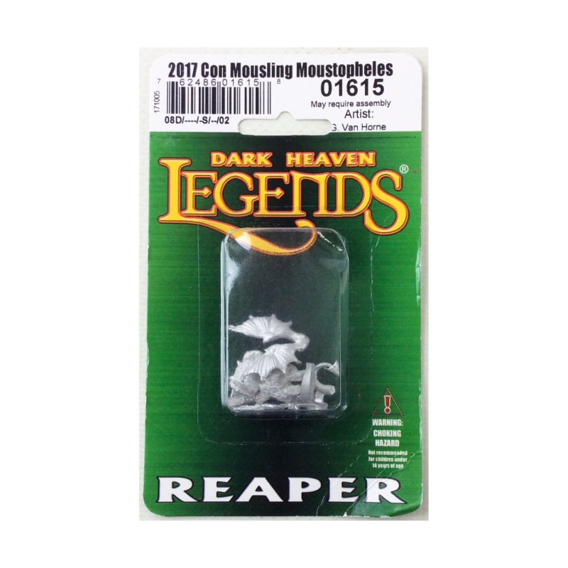 2017 ReaperCon Mousling Moustopheles OOP DARK HEAVEN LEGENDS MOUSLINGS REAPER MINIATURES