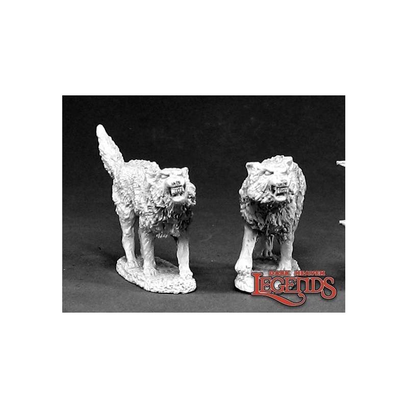 Dire Wolves DARK HEAVEN LEGENDS REAPER MINIATURES
