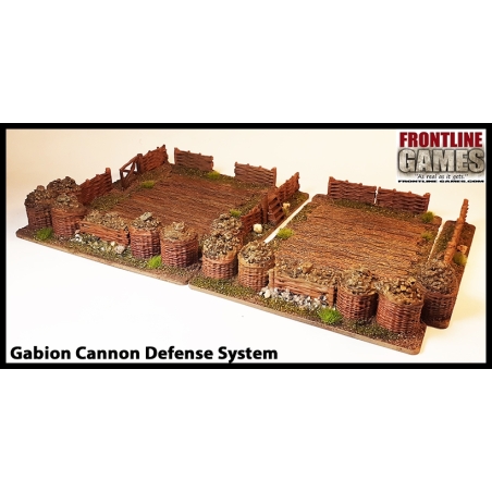 Gabion Cannon Defense System 28mm ECW ACW TYW Pike & Shotte FRONTLINE GAMES
