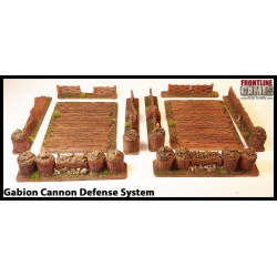 Gabion Cannon Defense System 28mm ECW ACW TYW Pike & Shotte FRONTLINE GAMES