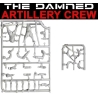 THE DAMNED Artillery w/crew Sprues (Gun and crew) 28mm WARGAMES ATLANTIC