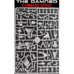 THE DAMNED Command Sprue (5) 28mm WARGAMES ATLANTIC